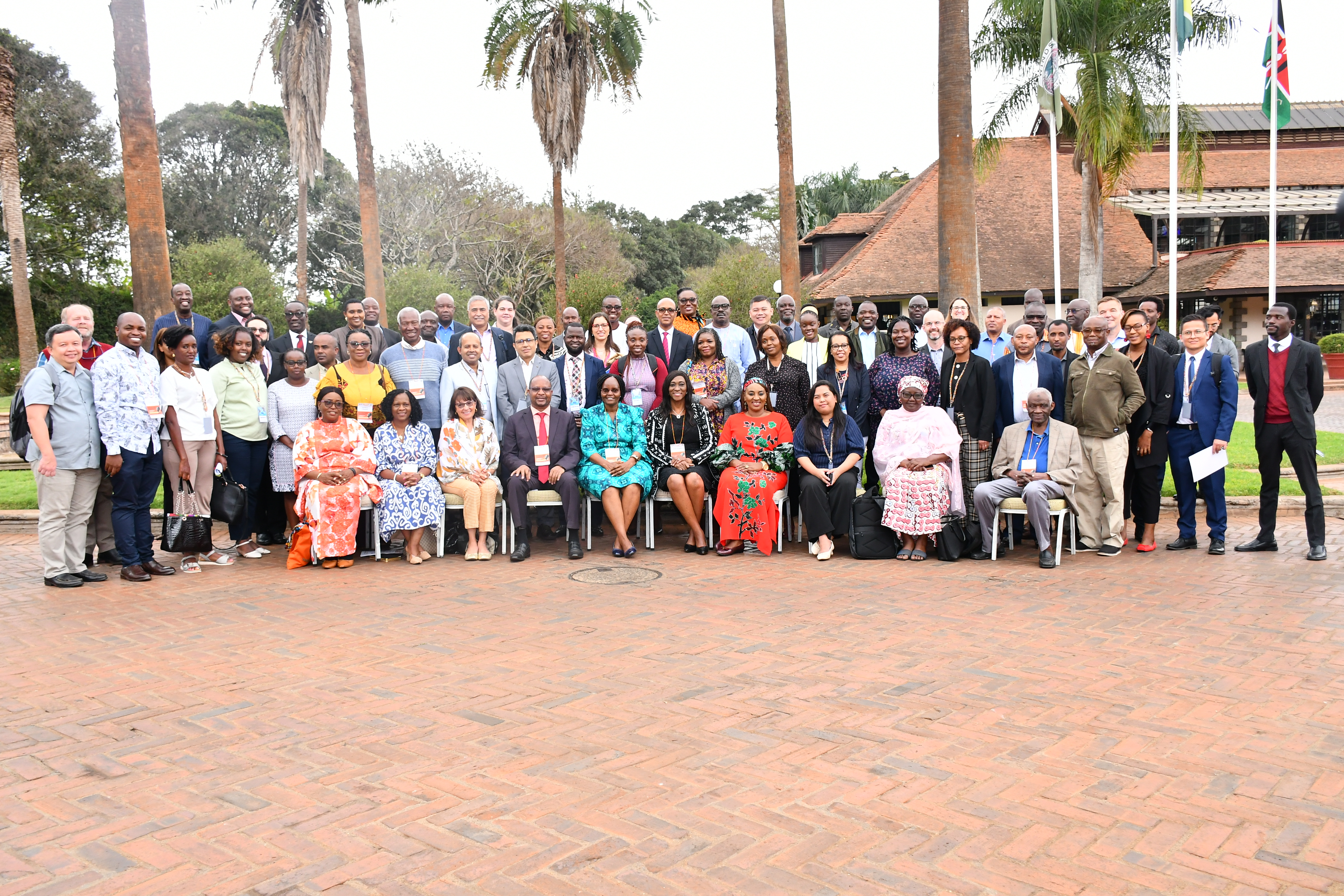 Group photograph at an ABBC breakfast meeting